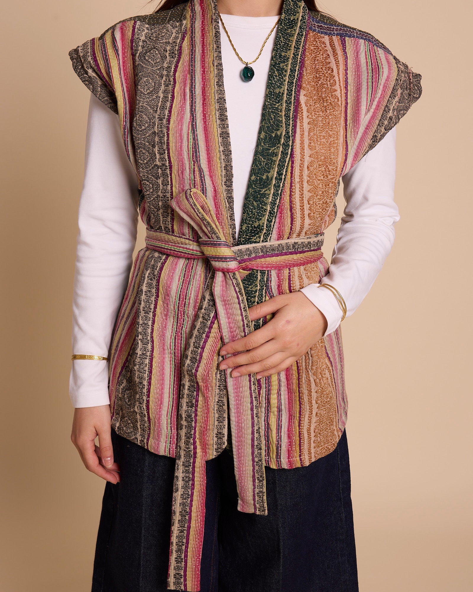 Kantha Nila Vest NO.4