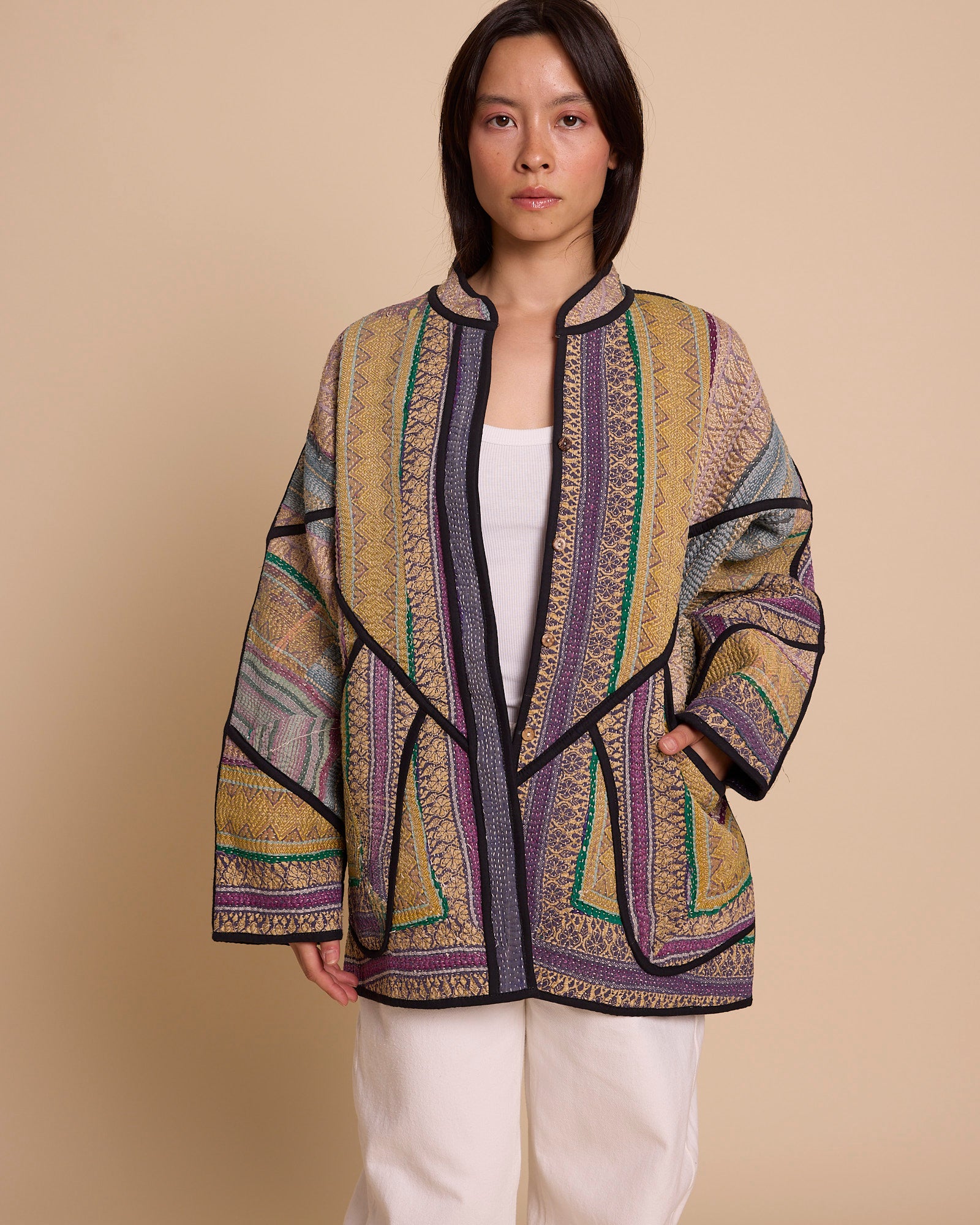 Kantha Nila Jacket NO.2 – The Room Concept