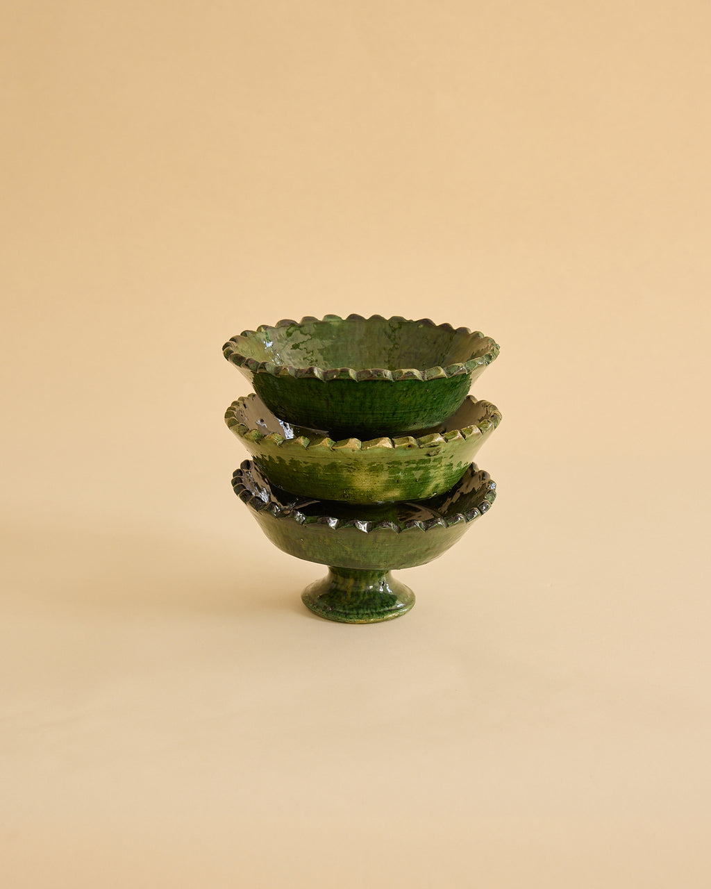 Tamegroute Scalloped Bowl